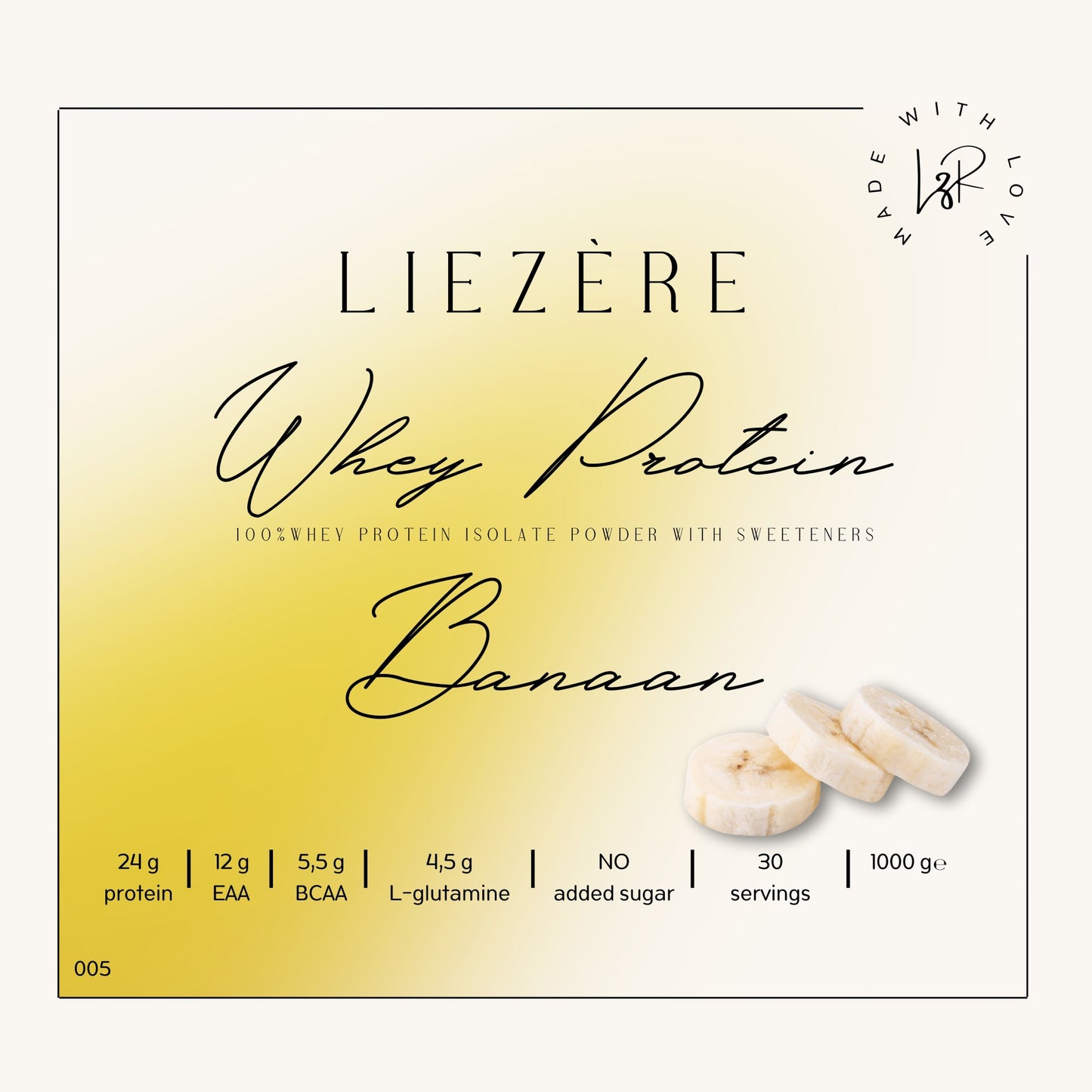 Whey Protein Banaan